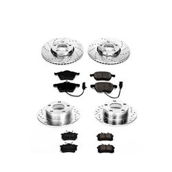 PowerStop Z23 Evolution Sport Brake Upgrade Kits for 1998-2001 A6 QUATTRO - K532