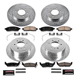 PowerStop Z23 Evolution Sport Brake Upgrade Kits for 2009 F-150 - K5335