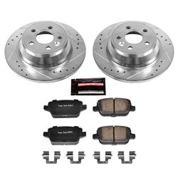 PowerStop Z23 Evolution Sport Brake Upgrade Kits for 2007-2008 S80 - K5341