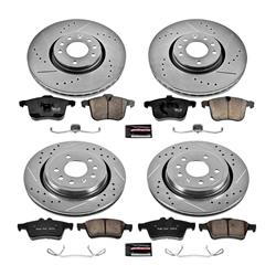 PowerStop Z23 Evolution Sport Brake Upgrade Kits for 2003-2011 9-3 - K5348