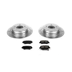 PowerStop Z23 Evolution Sport Brake Upgrade Kits for 2012-2017 AZERA, 2011-2016 OPTIMA, 2011-2015 SONATA - K5381