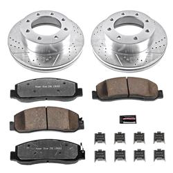 PowerStop Z36 Truck and Tow Brake Upgrade Kits for 2009-2011 F-250 SUPER DUTY, 2010-2011 F-350 SUPER DUTY - K5412-36