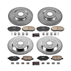 PowerStop Z23 Evolution Sport Brake Upgrade Kits for 2011-2012 EDGE, MKX - K5452