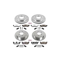 PowerStop Z36 Truck and Tow Brake Upgrade Kits for 2000-2002 EXPEDITION, NAVIGATOR - K5461-36