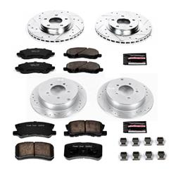 PowerStop Z23 Evolution Sport Brake Upgrade Kits for 2007-2013 OUTLANDER - K5477