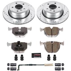 PowerStop Z26 Street Warrior Brake Upgrade Kits for 2006-2007 530XI, 2009-2010 535I XDRIVE, 2008 535XI - K5492-26