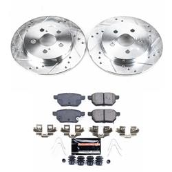 PowerStop Z23 Evolution Sport Brake Upgrade Kits for 2011-2013 CT200H, 2010-2022 PRIUS, 2012-2015 PRIUS PLUG-IN - K5503