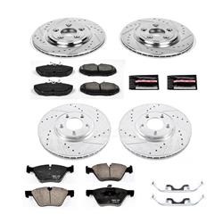 PowerStop Z23 Evolution Sport Brake Upgrade Kits for 2005 S-TYPE - K5506