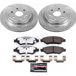 PowerStop Z26 Street Warrior Brake Upgrade Kits for 2011 9-4X, 2010-2016 SRX - K5543-26