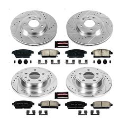 PowerStop Z23 Evolution Sport Brake Upgrade Kits for 2014-2015 CRUZE, 2012-2017 VERANO, 2011-2015 VOLT - K5555