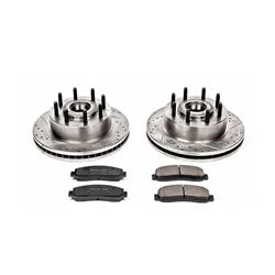 PowerStop Z23 Evolution Sport Brake Upgrade Kits for 2007-2008 F-250 SUPER DUTY, 2007-2010 F-350 SUPER DUTY - K5585