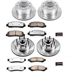 PowerStop Z36 Truck and Tow Brake Upgrade Kits for 2007-2008 F-250 SUPER DUTY, 2007-2010 F-350 SUPER DUTY - K5586-36