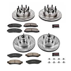 PowerStop Z23 Evolution Sport Brake Upgrade Kits for 2007-2008 F-250 SUPER DUTY, 2007-2010 F-350 SUPER DUTY - K5586