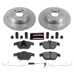 PowerStop Z23 Evolution Sport Brake Upgrade Kits for 2012-2015 C250, 2008-2012 C300 - K5625