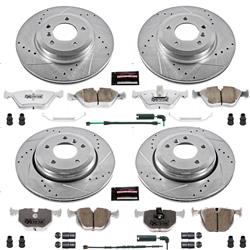 PowerStop Z26 Street Warrior Brake Upgrade Kits for 2001-2005 330XI, 330I, 2001-2006 330CI - K5728-26