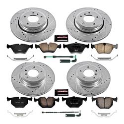 PowerStop Z23 Evolution Sport Brake Upgrade Kits for 2001-2005 330XI, 330I, 2001-2006 330CI - K5728