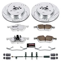 PowerStop Z26 Street Warrior Brake Upgrade Kits for 2007-2008 COOPER - K5780-26