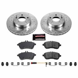 PowerStop Z23 Evolution Sport Brake Upgrade Kits for 2012-2015 C250, SLK250, 2008-2012 C300 - K5790