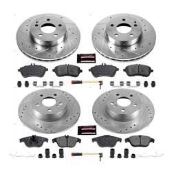 PowerStop Z23 Evolution Sport Brake Upgrade Kits for 2012-2015 C250, 2008-2012 C300 - K5791
