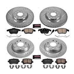 PowerStop Z23 Evolution Sport Brake Upgrade Kits for 2011-2017 TIGUAN, 2017-2018 TIGUAN LIMITED - K5802