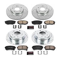 PowerStop Z23 Evolution Sport Brake Upgrade Kits for 2011 SPORTAGE, 2010-2011 TUCSON - K5807
