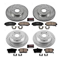 PowerStop Z23 Evolution Sport Brake Upgrade Kits for 2010-2011 ACCORD CROSSTOUR, 2012 CROSSTOUR - K5815