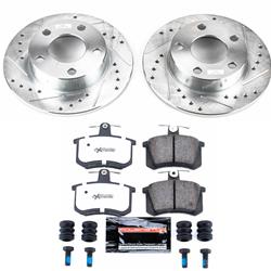PowerStop Z26 Street Warrior Brake Upgrade Kits for 1996-2001 A4 QUATTRO - K584-26