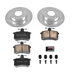PowerStop Z23 Evolution Sport Brake Upgrade Kits for 1996-2001 A4 QUATTRO - K584