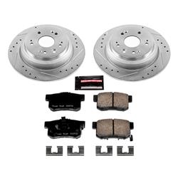 PowerStop Z23 Evolution Sport Brake Upgrade Kits for 2010-2011 ACCORD CROSSTOUR, 2012-2015 CROSSTOUR - K5859