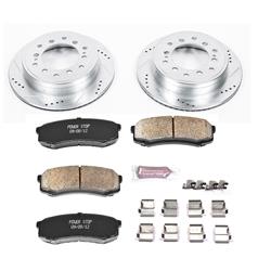 PowerStop Z23 Evolution Sport Brake Upgrade Kits for 2010-2024 4RUNNER, 2010-2014 FJ CRUISER, 2010-2023 GX460 - K5875