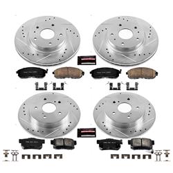 PowerStop Z23 Evolution Sport Brake Upgrade Kits for 2007-2013 SX4 - K5888