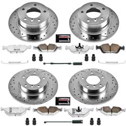 PowerStop Z26 Street Warrior Brake Upgrade Kits for 1995-1999 318TI - K591-26