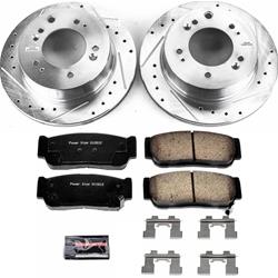 PowerStop Z23 Evolution Sport Brake Upgrade Kits for 2007-2009 SORENTO - K5910