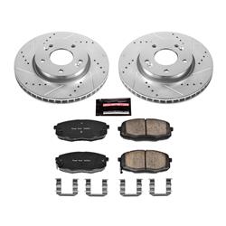 PowerStop Z23 Evolution Sport Brake Upgrade Kits for 2010-2013 FORTE, FORTE KOUP - K5911