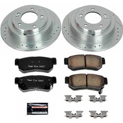 PowerStop Z23 Evolution Sport Brake Upgrade Kits for 2004-2006 AMANTI - K5917