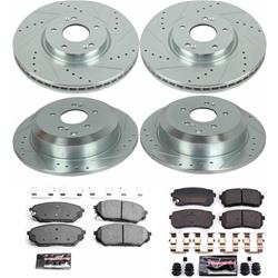 PowerStop Z23 Evolution Sport Brake Upgrade Kits for 2007-2012 VERACRUZ - K5919