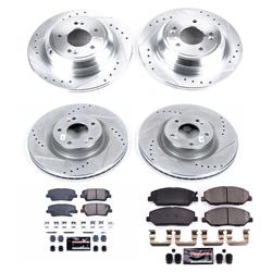PowerStop Z23 Evolution Sport Brake Upgrade Kits for 2009 GENESIS - K5922