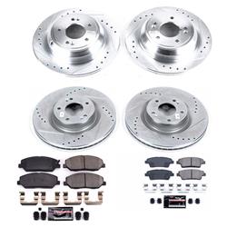 PowerStop Z23 Evolution Sport Brake Upgrade Kits for 2010-2011 GENESIS - K5923