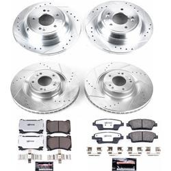 PowerStop Z26 Street Warrior Brake Upgrade Kits for 2012-2014 GENESIS - K5929-26