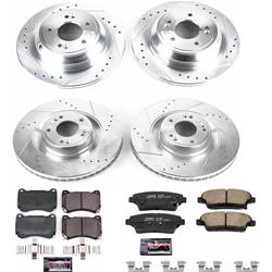 PowerStop Z23 Evolution Sport Brake Upgrade Kits for 2012-2014 GENESIS - K5929