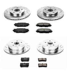 PowerStop Z23 Evolution Sport Brake Upgrade Kits for 2010-2013 IS250 - K5937