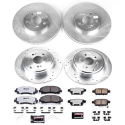 PowerStop Z36 Truck and Tow Brake Upgrade Kits for 2012-2014 RIDGELINE - K5940-36