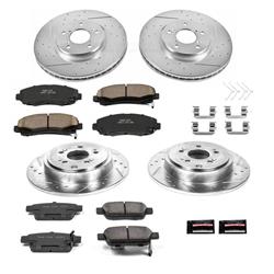 PowerStop Z23 Evolution Sport Brake Upgrade Kits for 2012-2014 RIDGELINE - K5940