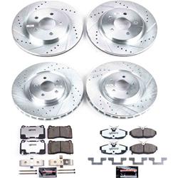 PowerStop Z26 Street Warrior Brake Upgrade Kits for 2012 MUSTANG - K5942-26
