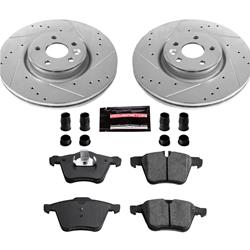 PowerStop Z23 Evolution Sport Brake Upgrade Kits for 2011-2014 S60, 2007-2014 S80 - K5978