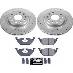 PowerStop Z23 Evolution Sport Brake Upgrade Kits for 2011-2015 JETTA - K6041