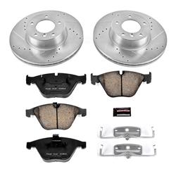 PowerStop Z23 Evolution Sport Brake Upgrade Kits for 2011-2013 328I XDRIVE, 2013-2015 X1 - K6073