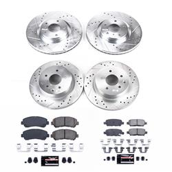 PowerStop Z23 Evolution Sport Brake Upgrade Kits for 2009-2014 MAXIMA - K6075
