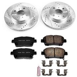 PowerStop Z23 Evolution Sport Brake Upgrade Kits for 2012-2015 IQ - K6098