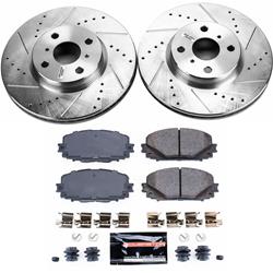 PowerStop Z23 Evolution Sport Brake Upgrade Kits for 2012-2018 YARIS - K6104